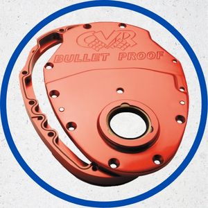 CVR Red Billet Timing Cover