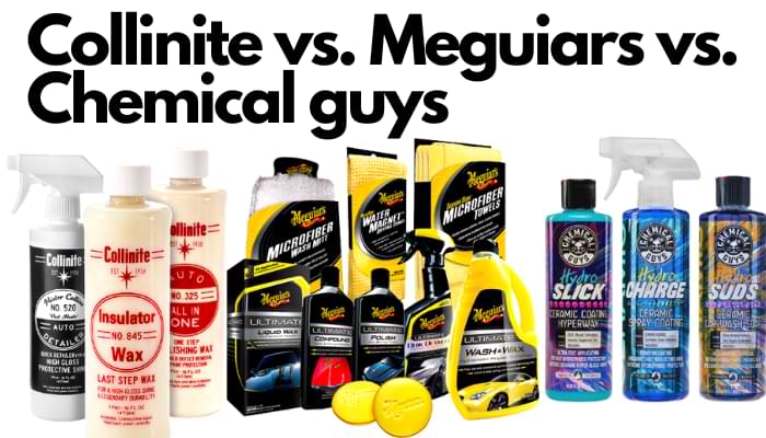 Collinite vs. Meguiars vs. Chemical guys