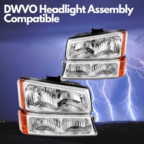 DWVO Headlight Assembly Compatible light