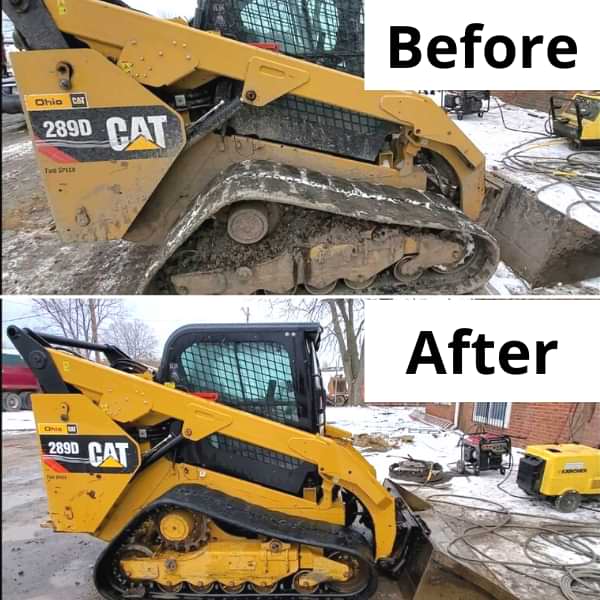 Degreasers Cleaning Heavy Equipment