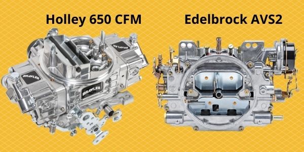 Holley 650 CFM vs Edelbrock AVS2