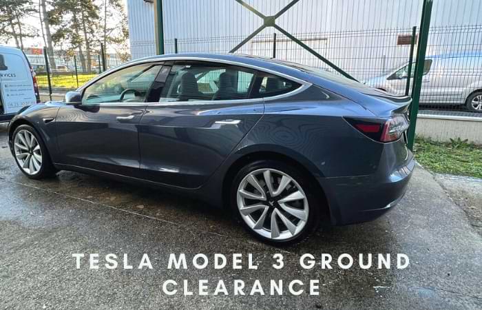 Tesla Model 3 ground clearance