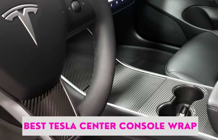 EV Wraps Tesla Model 3 Model Y Center Console Wrap Gen 2.0 Carbon Fiber 