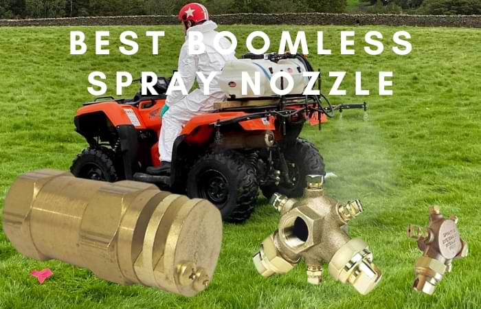 Best boomless spray nozzle