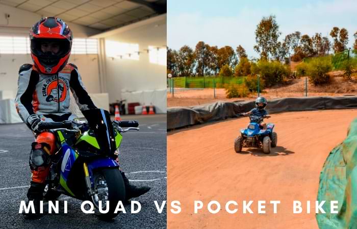 Mini quad vs pocket bike
