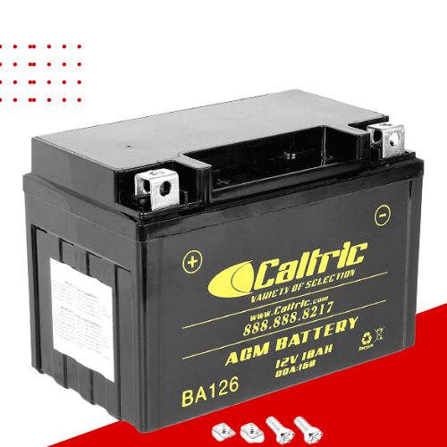 Caltric compatible with Agm Battery