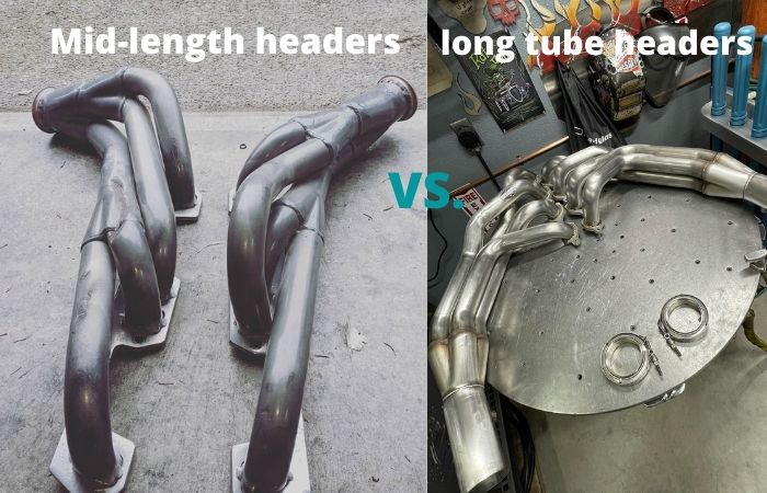 Mid-length headers vs. Long tubes