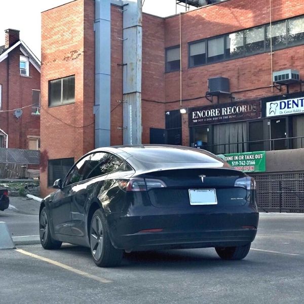 Tesla Model Y delivery
