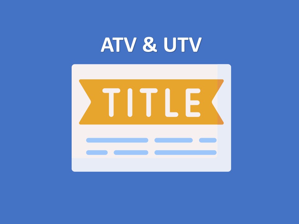 ATV & UTV title