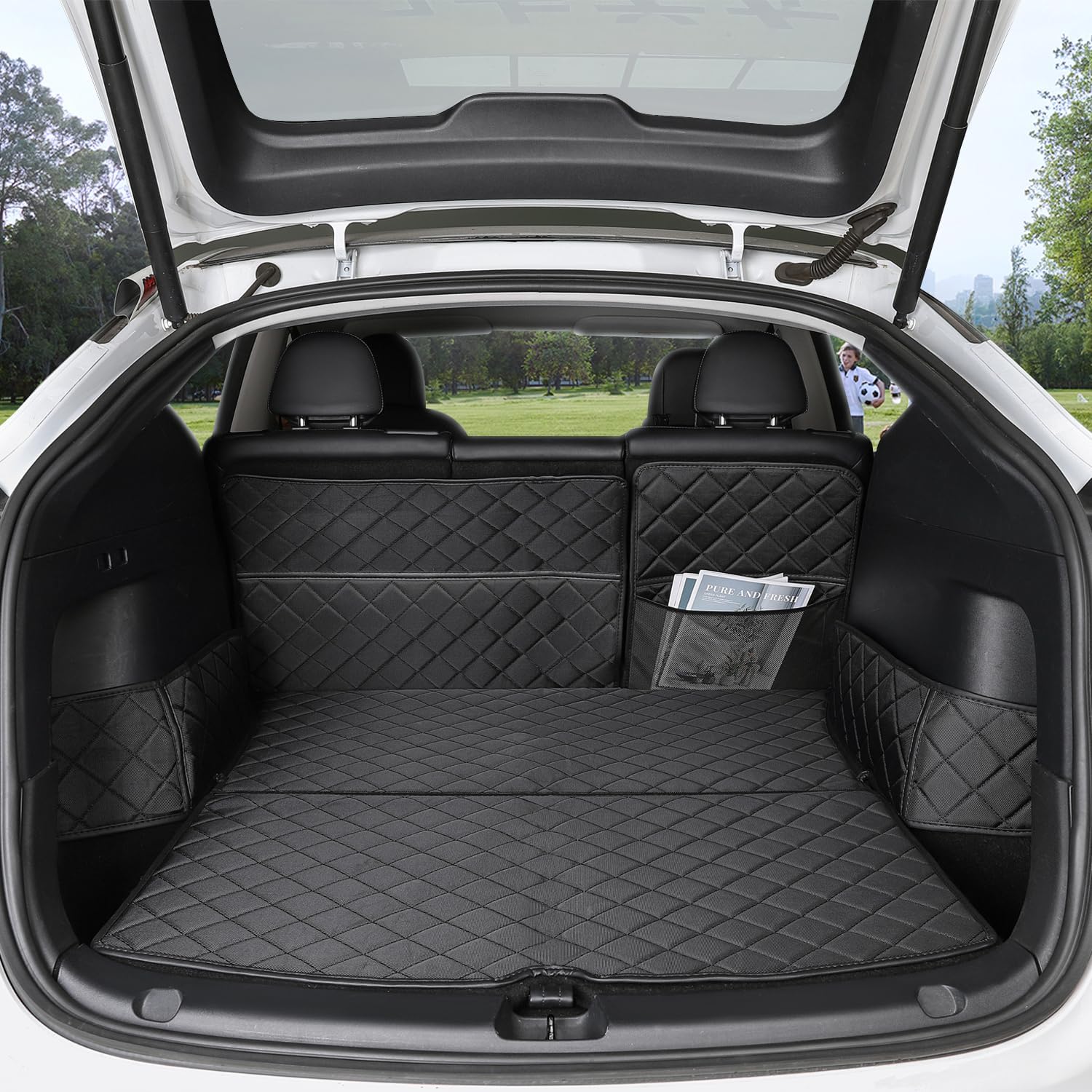 Topfit for Tesla Model Y Trunk Mats Cargo Liner